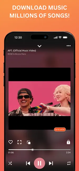 Music Downloader / MP3 Player iPhone screenshot 1