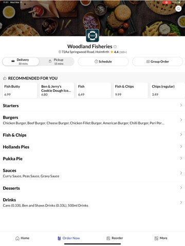 Woodland Fisheries iPad screenshot