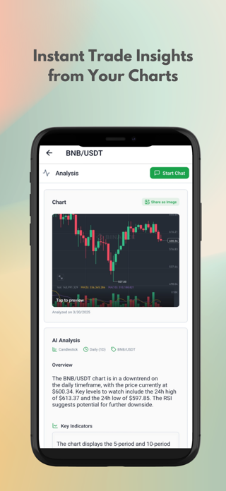 ChartyAI - Chart AI Analysis Screenshot 2 of 4