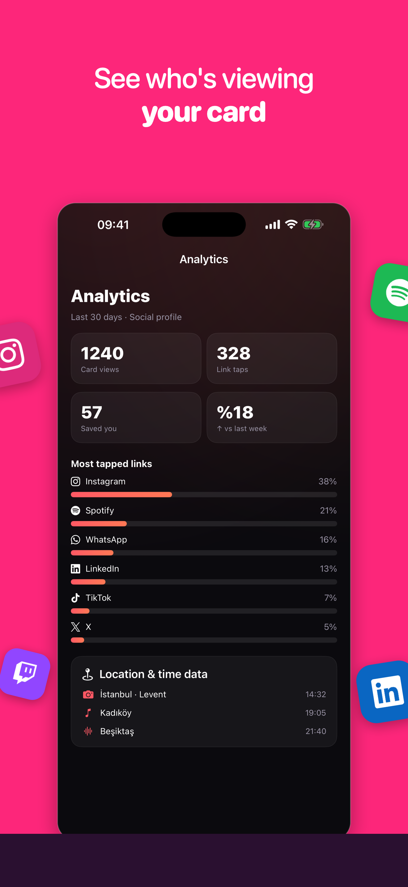 Pingo - QR Profile screenshot 5