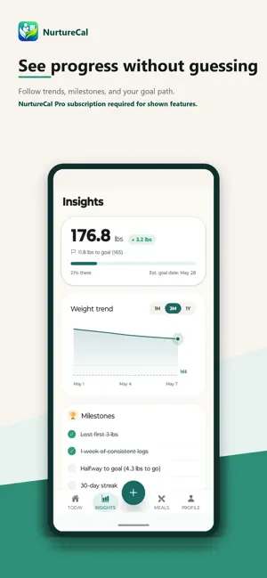 NurtureCal Food Tracker screenshot 3