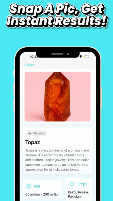 Rock Identifier: Rocksnap Screenshot