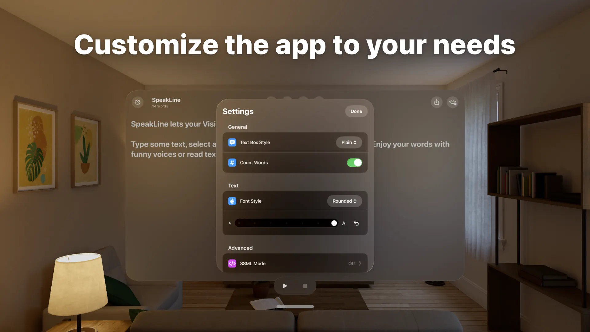 SpeakLine – Text to Speech screenshot 4