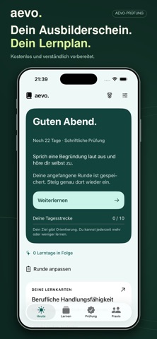 aevo. ausbilderschein. Screenshot 1 of 4