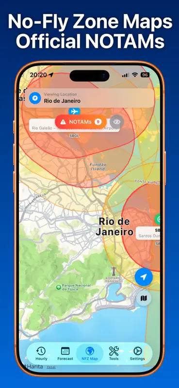 Clima drone - Weather4Fly screenshot 4 of 7