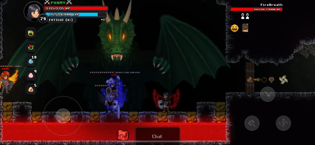 Screenshot #1 pour Pixel RPG: GoBattle.io
