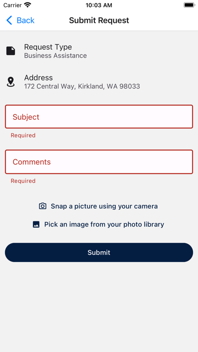 Our Kirkland Screenshot