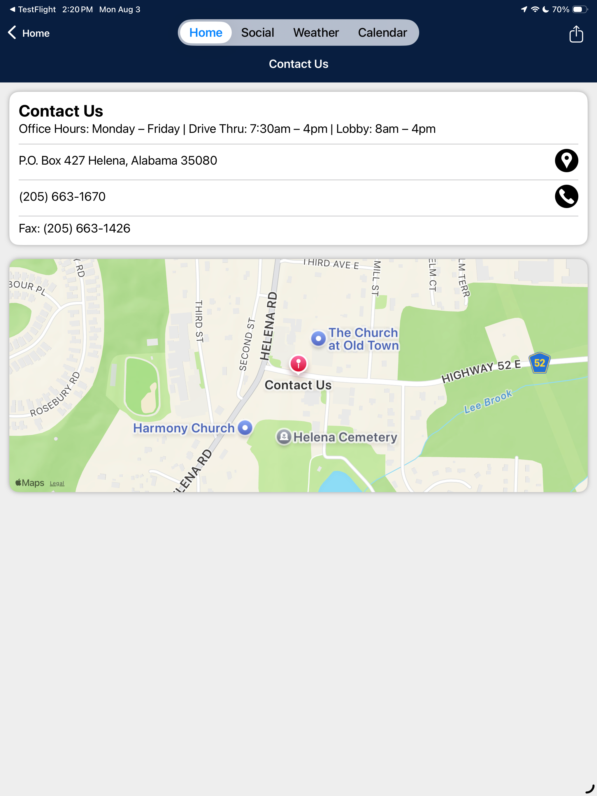 Helena Utilities, AL screenshot 5