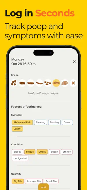 plop - poop tracker & analyzer screenshot 2