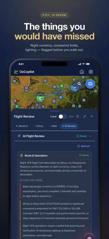 OzCopilot: Flight Companion screenshot 5 of 10