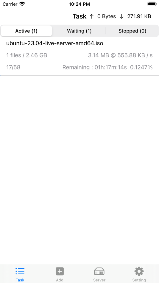 #1. Aria2 Manager - NeoAria2 (iOS) 게시자: Space-Time Transformation Technology Co., Ltd.