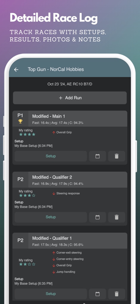 RC Setup App by So Dialed - Sports App | MWM