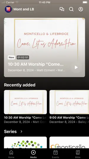 Monticello and LifeBridge screenshot 2
