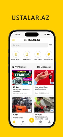 Ustalar.Az Screenshot 1 of 5