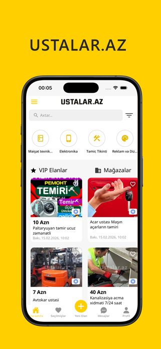 Ustalar.Az Screenshot 1 of 5