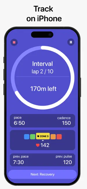 HIIT: Simple interval timer screenshot 1