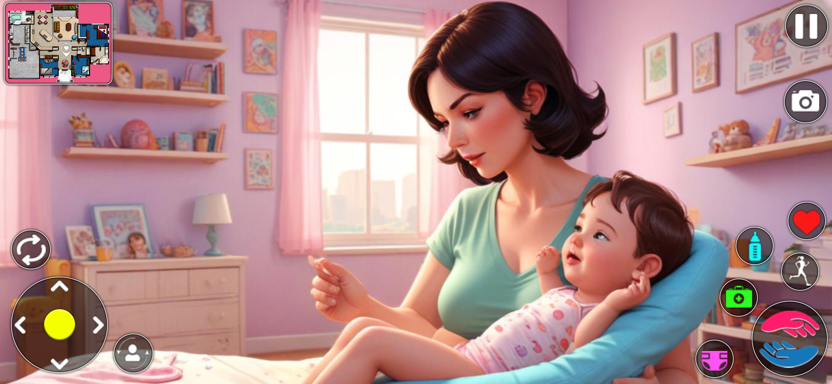 Mother Simulator Baby Games 3D
