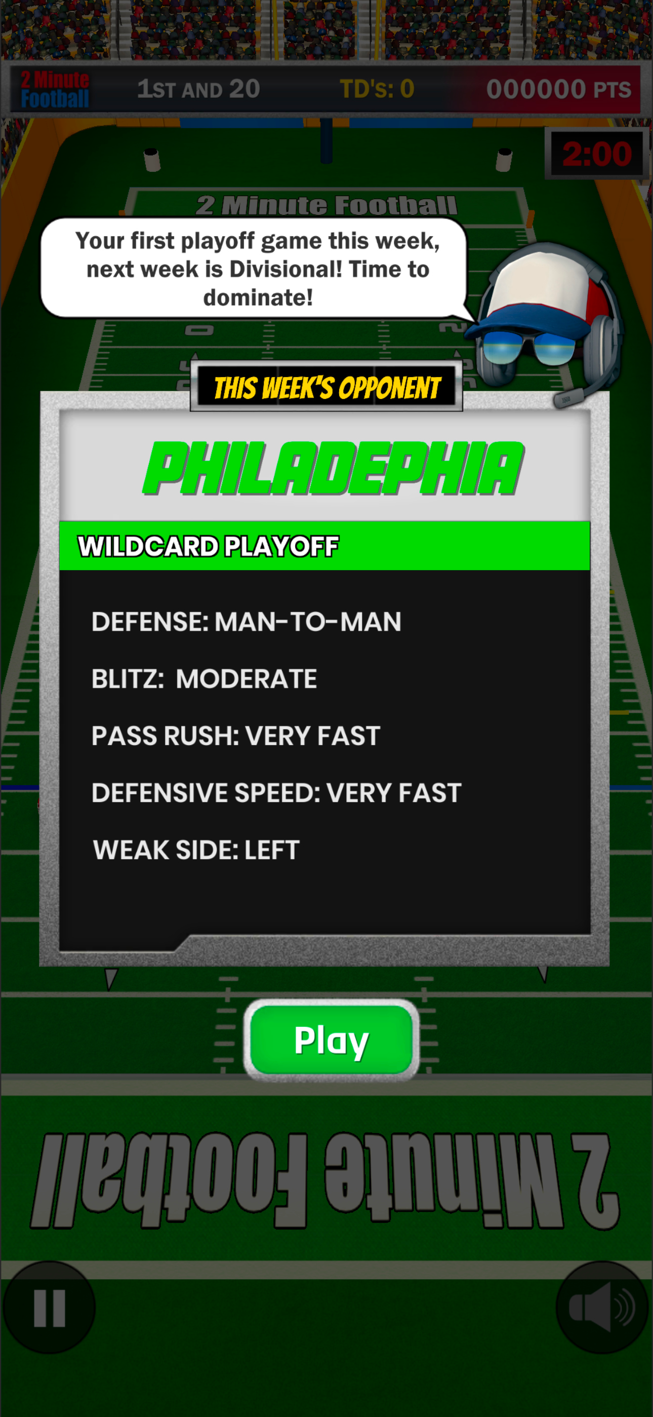 2 Minute Football
