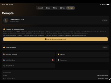 Guidassaz TV iPad screenshot