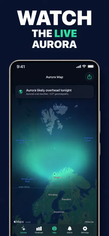 Aurora Australis Forecast screenshot 3 of 6