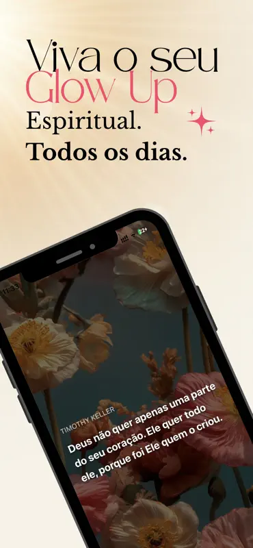 GlowApp - Devocional Feminino screenshot 1 of 8