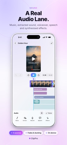 ClipPro: Video & Photo Editor Screenshot 9 of 10