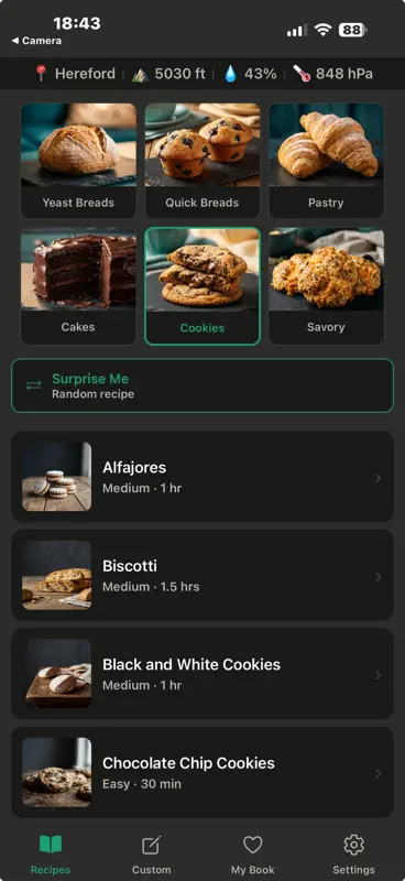 PeakBake screenshot 1 of 7