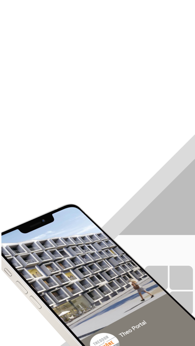 Theo Portal app screenshot