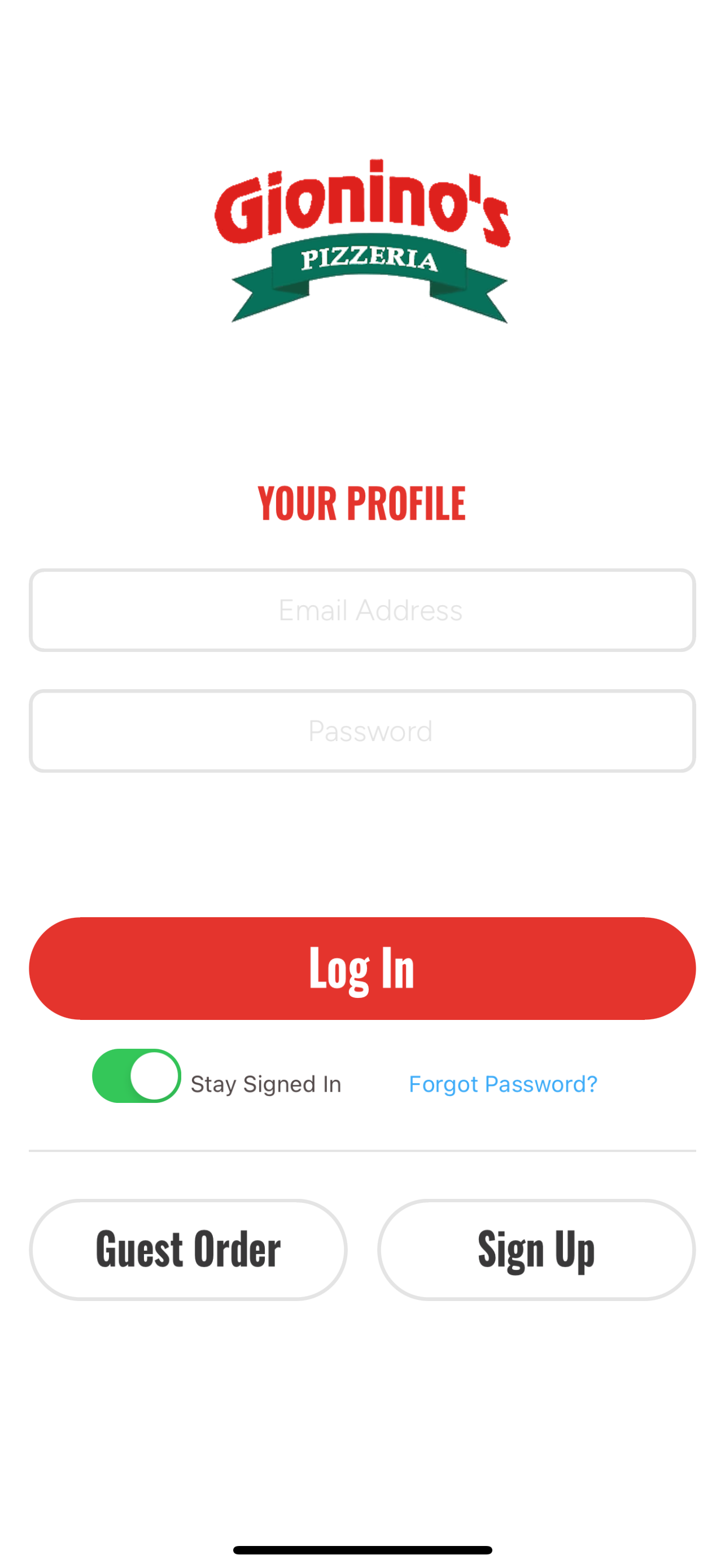 Gionino’s Pizzeria