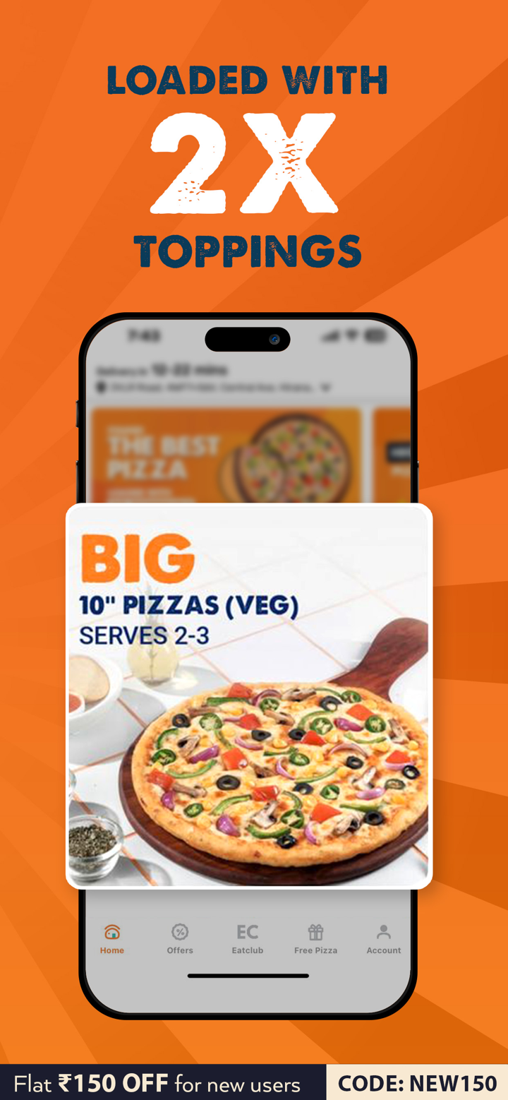 MOJO Pizza: Food Delivery App screenshot 2