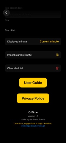 O-Time screenshot