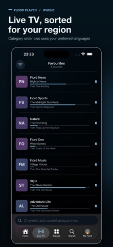Fjord IPTV Player Screenshot 2 of 7