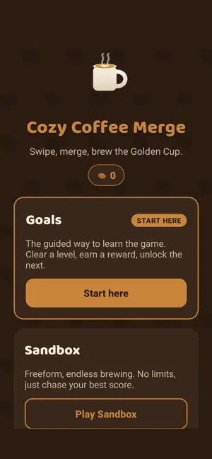Cozy Coffee Merge screenshot 4