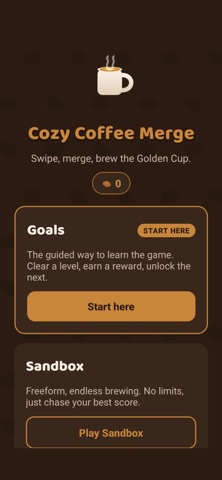 Cozy Coffee Merge Screenshot 4 of 5