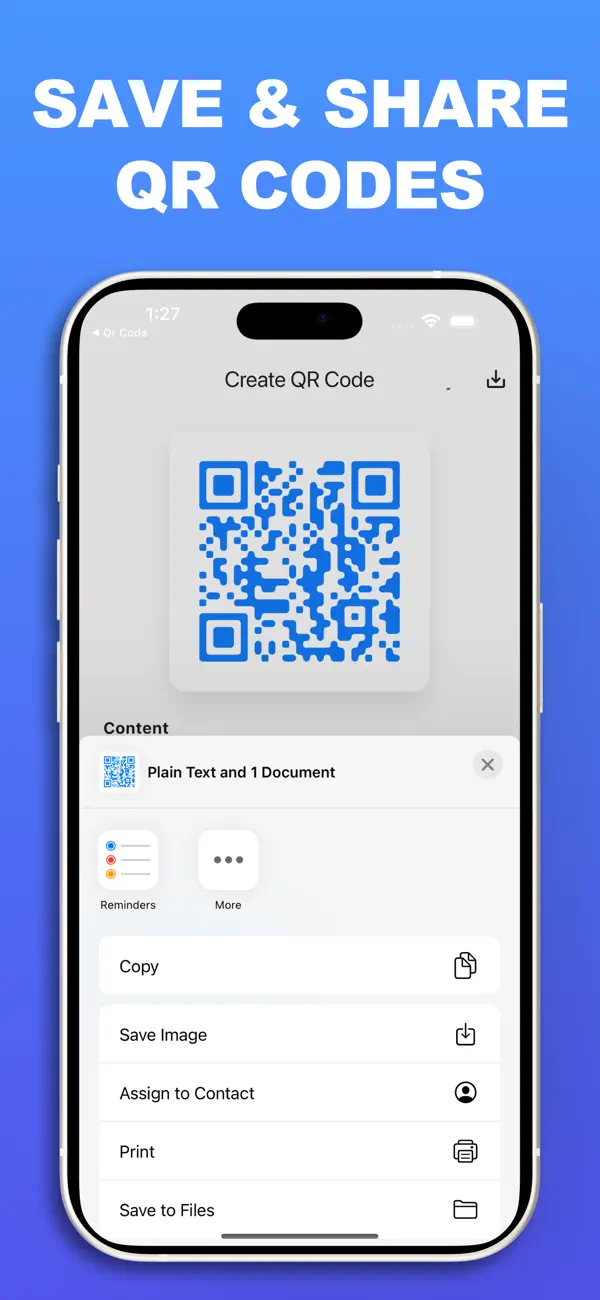 #4. QR Code Scanner+QR Code Maker (iOS) โดย: Mehroz Sheikh