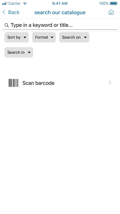 West Sussex Libraries Screenshot