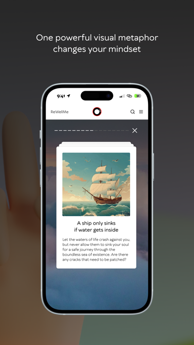 ReWellMe: mindset reset app Screenshot