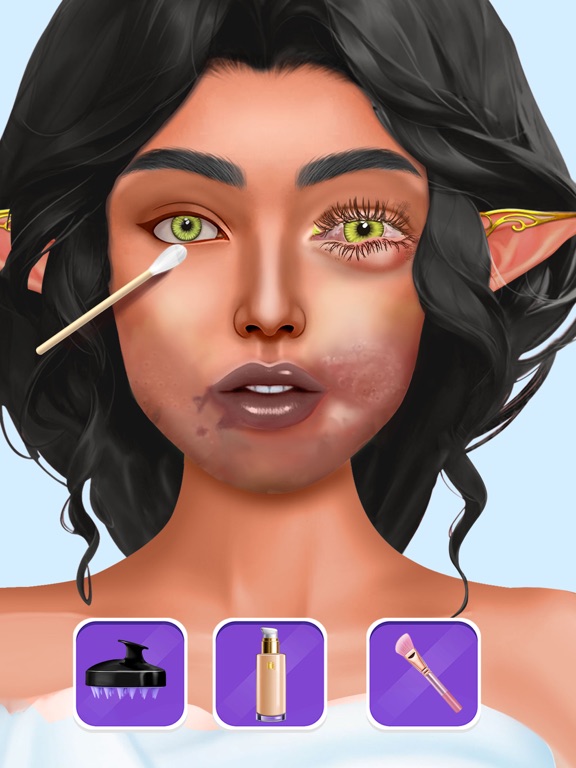 Makeover Makeup ASMR Simulator iPad screenshot 1 - Games app