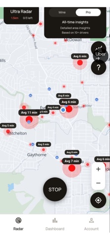 Savvy Driver: Gig Analytics iPhone screenshot