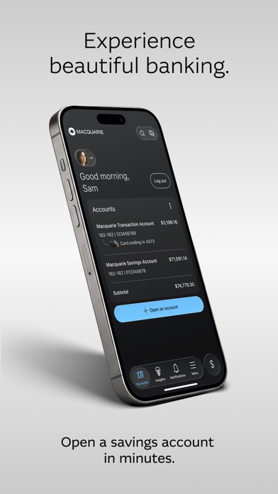 Macquarie Mobile Banking screenshot