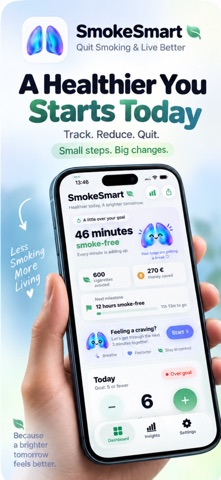 SmokeSmart: smoking tracker Screenshot 1 of 9