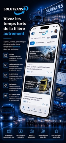 Solutrans + iPhone screenshot