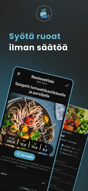 Ravinne - Kalorilaskuri screenshot 3