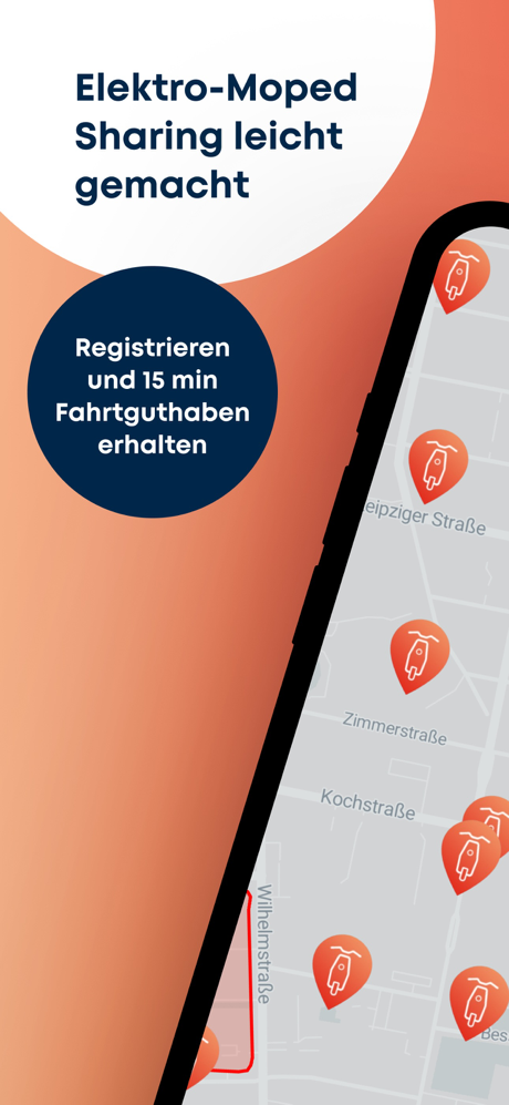 emmy: Elektro-Roller sharing screenshot 2