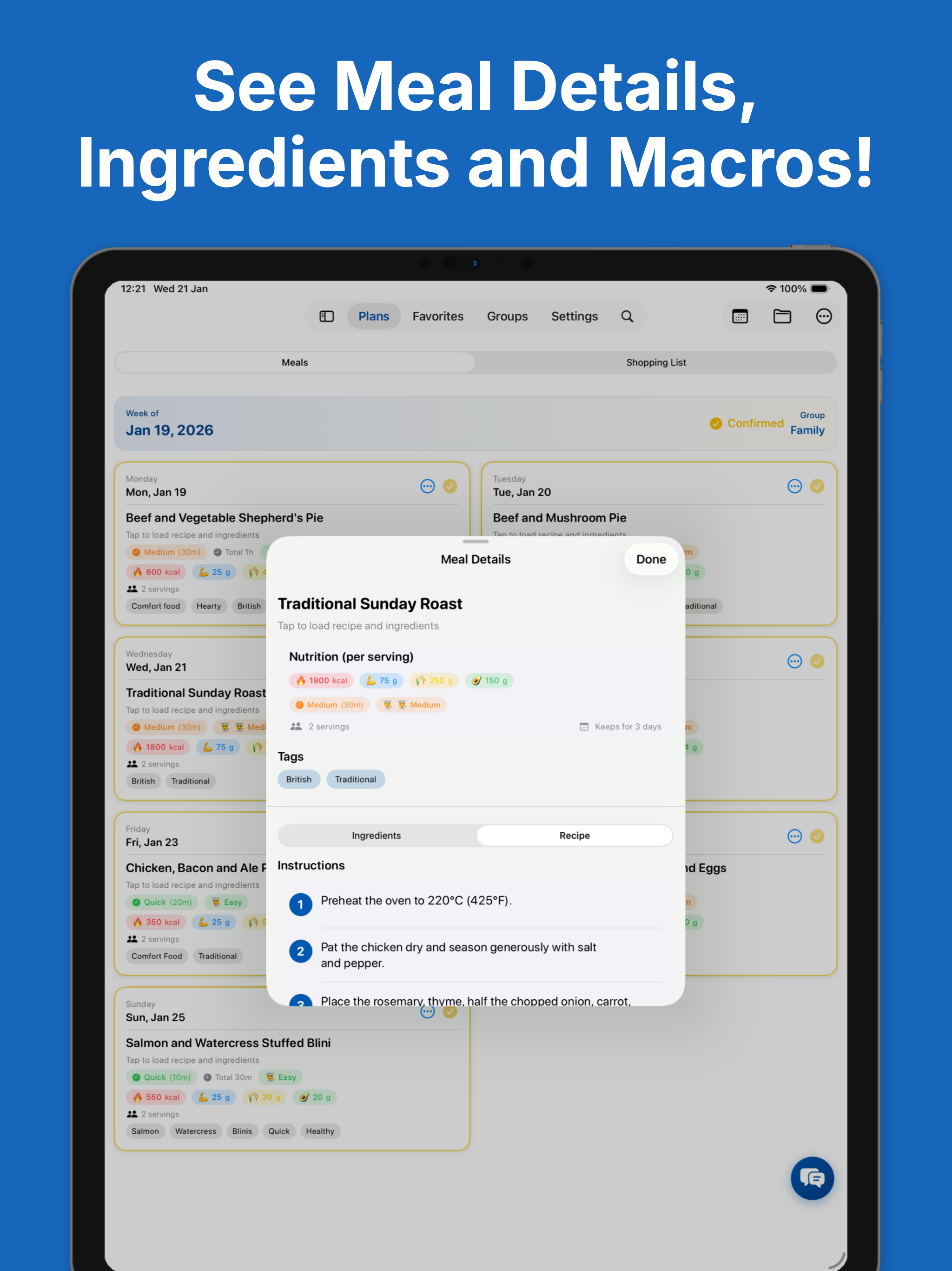 Weekly Meal Planner AI screenshot 10