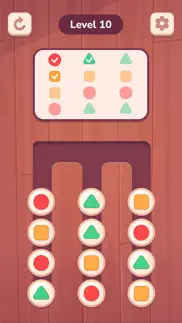 color shape sort puzzle iphone screenshot 4