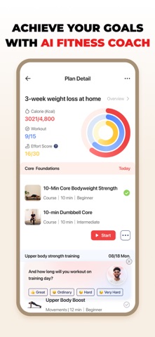 SunnyFit - For Home Fitness iPhone screenshot