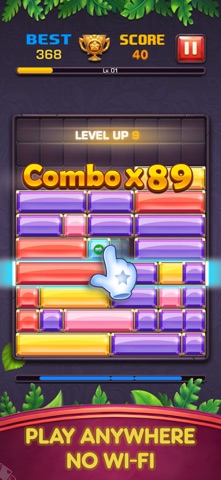 Jewel Blast - Sliding Puzzle iPhone screenshot