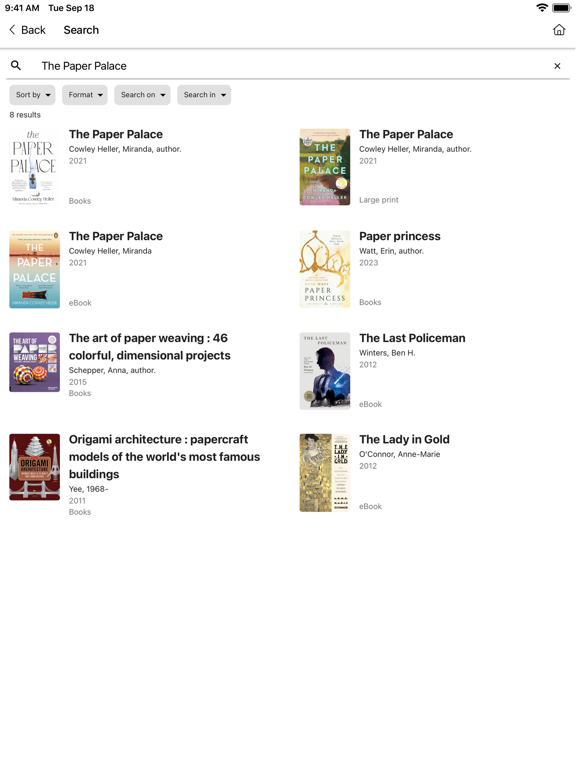 Screenshot #6 pour Tasman District Libraries