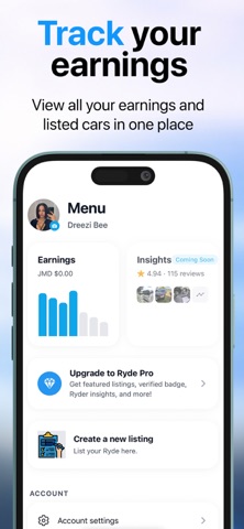 MyRyde - Car Rentals screenshot